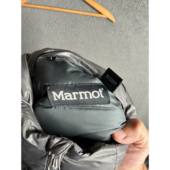 Marmot Zeus Down Puffer Jacket Men's Medium 700 Fill Full Zip Lightweight - Picture 9 of 16
